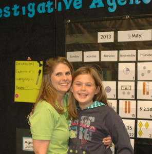 Mom and Alli end of school year