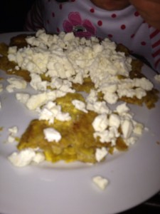 This was my queso and papas. 