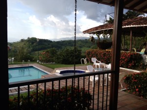 Our weekend home at Finca Serrat