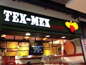 The Tex Mex restaurant