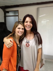 Vilma, our host and Katina