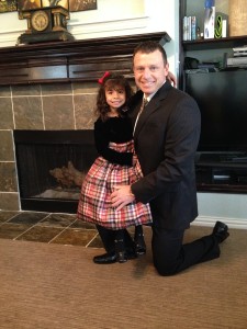 Lanie's first Daddy/ Daughter Dance.